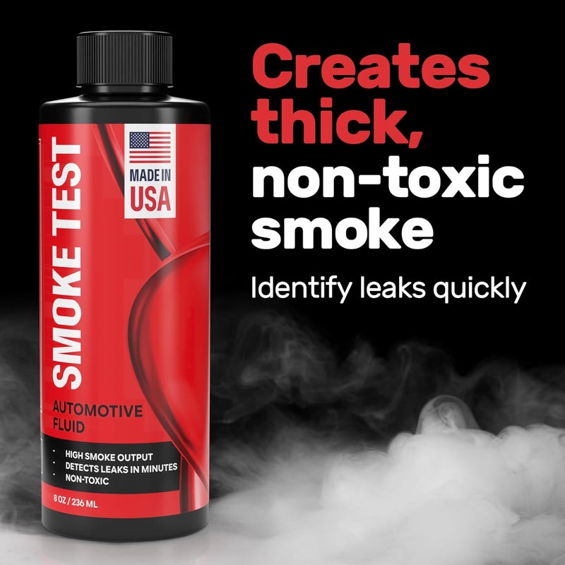 Samorillo Smoke Test Fluid for Automotive Smoke Machines - 8oz Solution Creates High Density Smoke - Made in USA - Detect Leaks in All Systems EVAP, Intake, Fuel, Vacuum, Exhaust Systems, Turbo & Super Charger - Image 2
